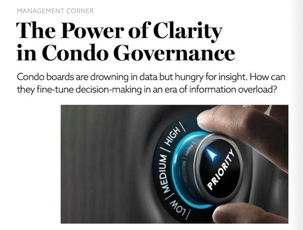 Condobusiness Magazine article screenshot for Joseph Nakhla's article
