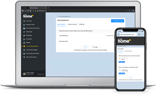 Tribe Home Product Mockup_Laptop & Phone_2022_Council Voting 1 (1)